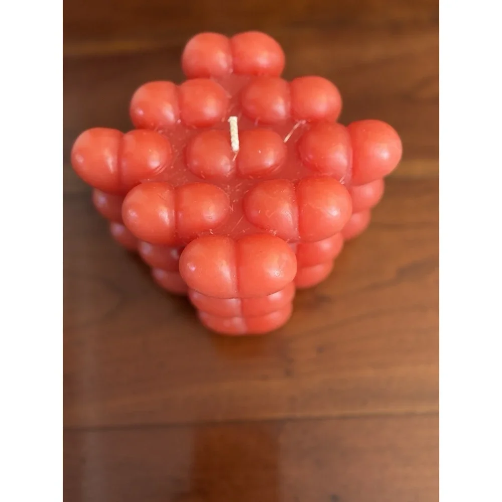 Threshold Valentine's Day 25oz Red‎ Heart Bubble Figural Candle